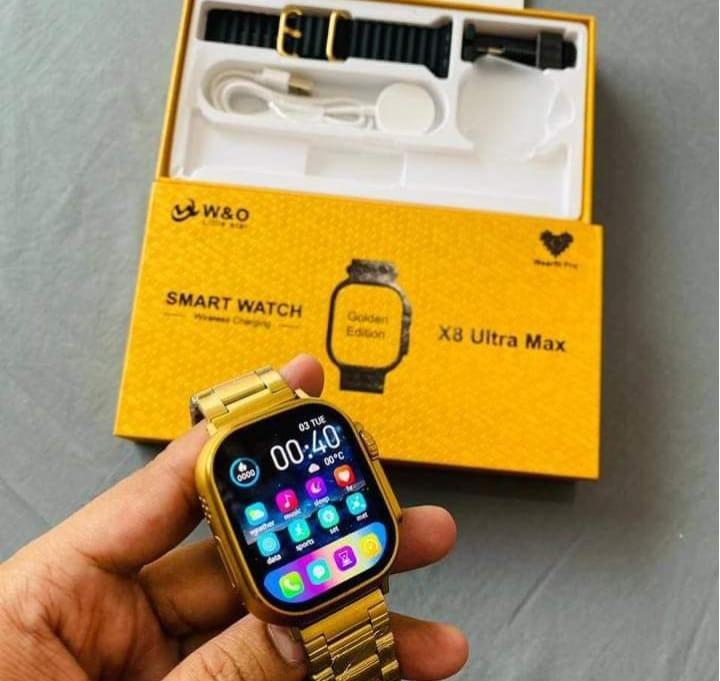 X8 Ultra Smart Watch Gold Edition