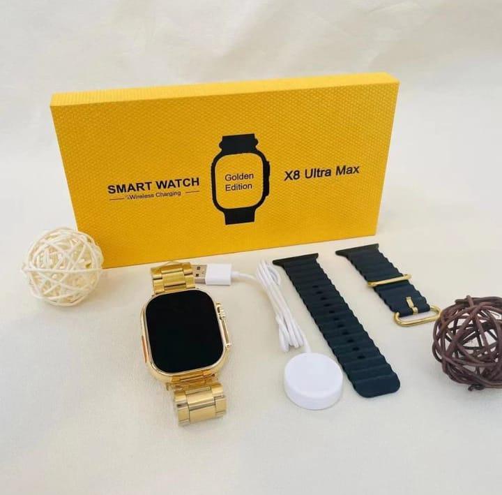 X8 Ultra Smart Watch Gold Edition